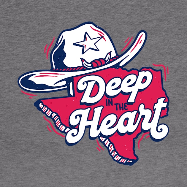 Vintage Deep in the Heart Texas Pride // Proud Texan by Now Boarding